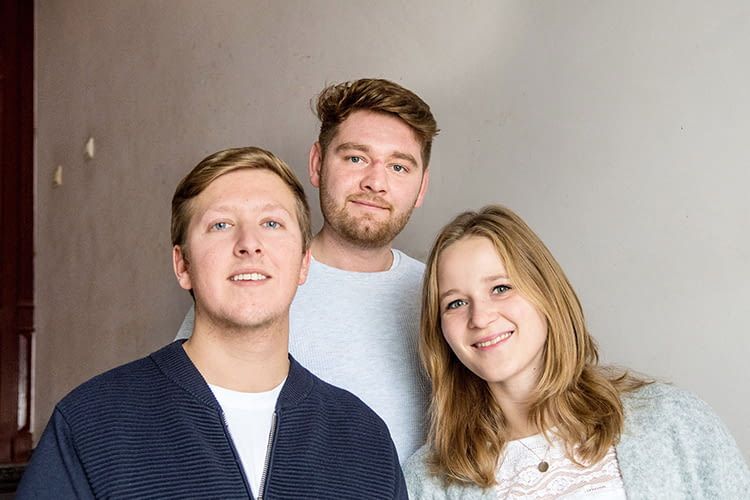 Timo, Andreas und Maren – Die Bewohner der Smart WG in Berlin-Kreuzberg Timo, Andreas und Maren – Die Bewohner der Smart WG in Berlin-Kreuzberg