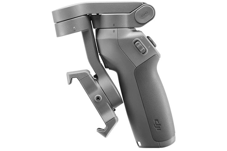 Smartphone Gimbal DJI OSMO MOBILE im zusammengefalteten Zustand Smartphone Gimbal DJI OSMO MOBILE im zusammengefalteten Zustand