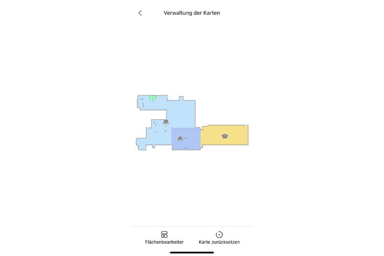 Per App sind angelegte Räume einsehbar und zahlreiche Funktionen möglich Per App sind angelegte Räume einsehbar und zahlreiche Funktionen möglich