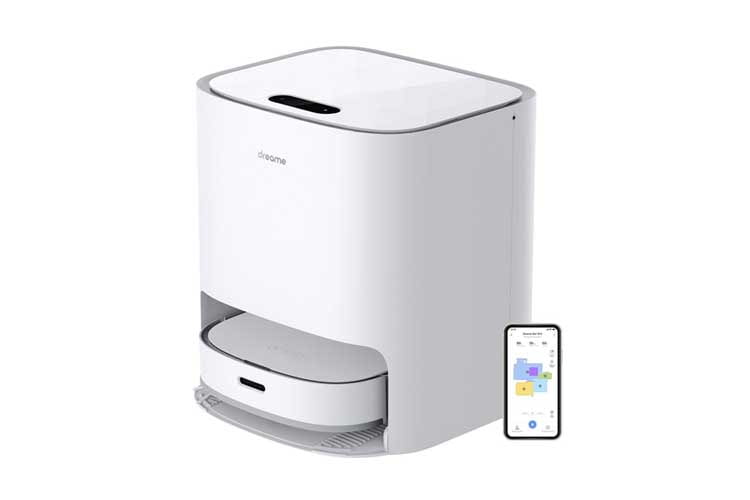 Die Dockingstation dient als Waschstation, den Staub aus dem Staubbehälter des Saugroboters entleert sie aber nicht Die Dockingstation dient als Waschstation, den Staub aus dem Staubbehälter des Saugroboters entleert sie aber nicht