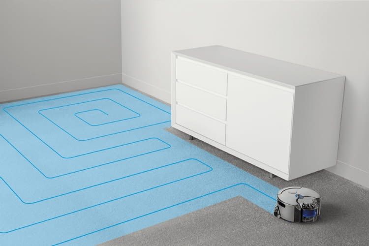 Saugt systematisch und effizient: Dyson 360 Eye wurde deshalb auch von der Stiftung Warentest empfohlen Saugt systematisch und effizient: Dyson 360 Eye wurde deshalb auch von der Stiftung Warentest empfohlen