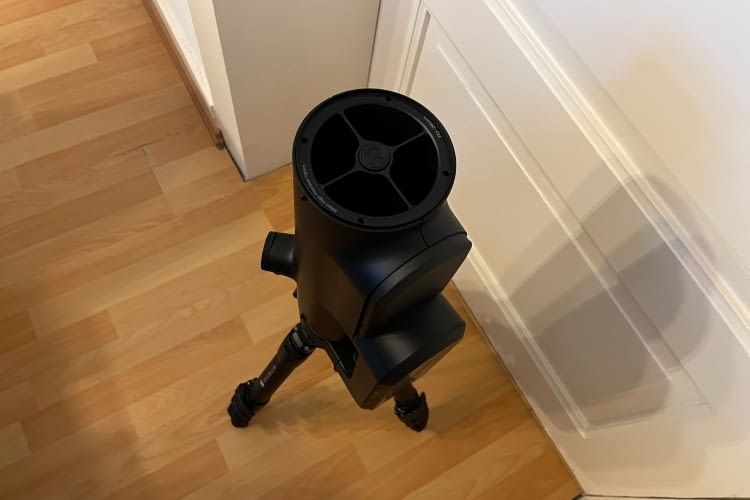 Das Unistellar Odyssey Pro von oben Das Unistellar Odyssey Pro von oben