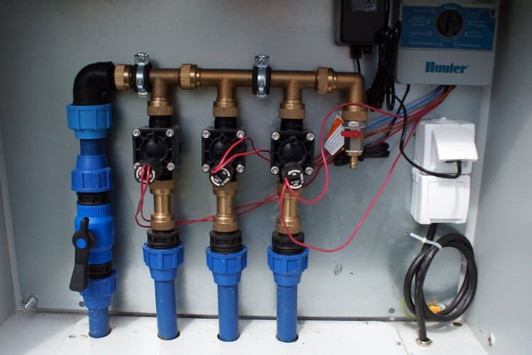 In diesem Test-Garten der Redaktion gibt es drei Bewässerungs-Zonen In diesem Test-Garten der Redaktion gibt es drei Bewässerungs-Zonen