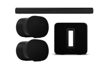 Sonos Arc mit Sub und zwei Era 300