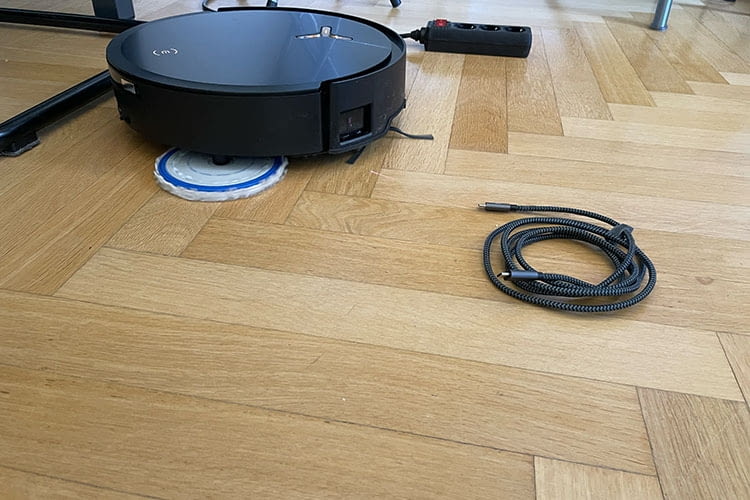 Der ECOVACS DEEBOT T50 MAX PRO OMNI im Test bot eine sehr gute Hinderniserkennung Der ECOVACS DEEBOT T50 MAX PRO OMNI im Test bot eine sehr gute Hinderniserkennung