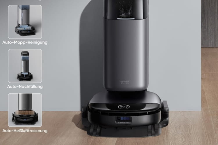 Der eufy S1 Pro hat eine All-In-One-Dockingstation Der eufy S1 Pro hat eine All-In-One-Dockingstation