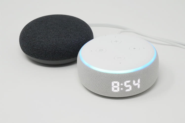 Im Direktvergleich reagierte Alexa schneller und zuverlässiger auf Sprachbefehle als Google Assistant Im Direktvergleich reagierte Alexa schneller und zuverlässiger auf Sprachbefehle als Google Assistant
