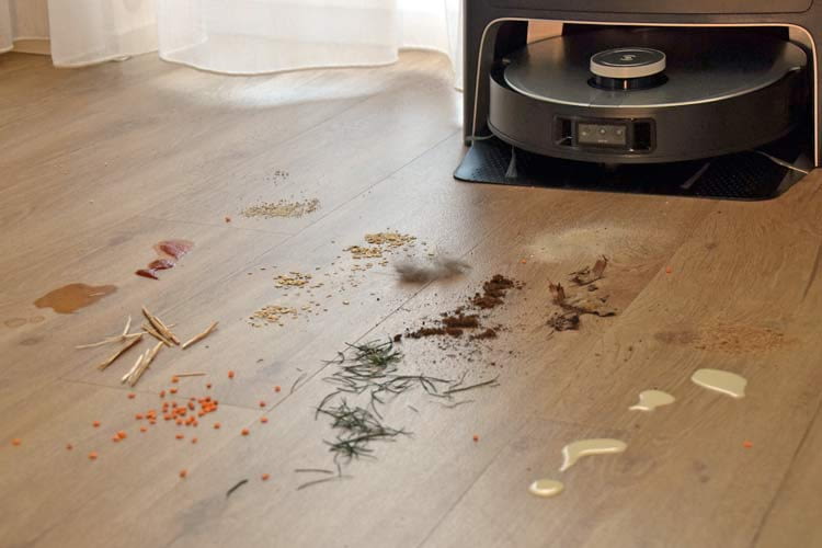 Hier sind einige der von uns getesteten Verschmutzungen zu sehen Hier sind einige der von uns getesteten Verschmutzungen zu sehen