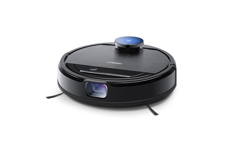 Ecovacs DEEBOT OZMO 960 verfügt über 2 Seitenbürsten, im Korpus integriert ist die KI-Kamera Ecovacs DEEBOT OZMO 960 verfügt über 2 Seitenbürsten, im Korpus integriert ist die KI-Kamera