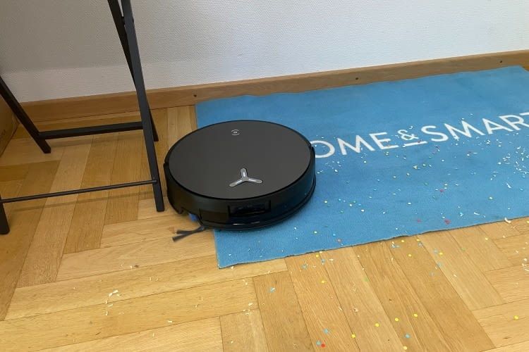 Das Konfetti war für den Sauger kein Problem Das Konfetti war für den Sauger kein Problem