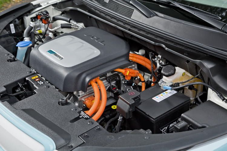 Das Elektroauto Kia Soul EV bietet Kraft in jeder Situation. Das Elektroauto Kia Soul EV bietet Kraft in jeder Situation.