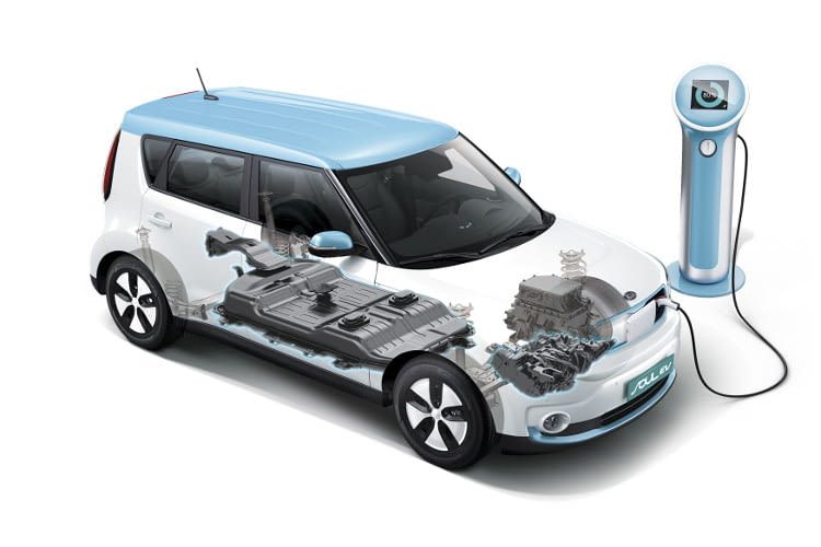 Die Kia Soul EV wurde nicht als Elektroauto entwickelt - die Batterie findet im Unterboden Platz. Die Kia Soul EV wurde nicht als Elektroauto entwickelt - die Batterie findet im Unterboden Platz.