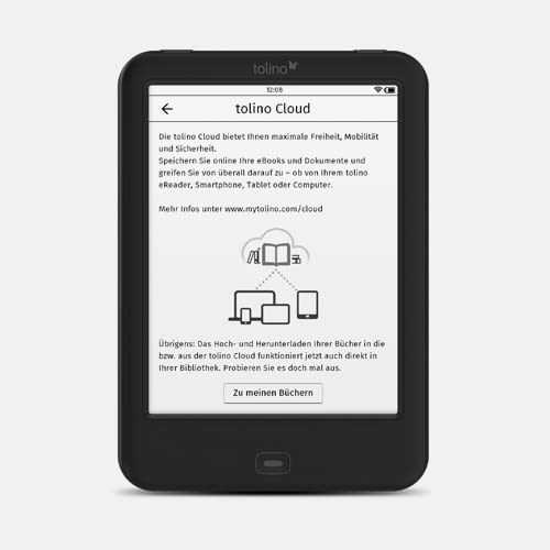 Synchronisiert automatisch: Tolino Shine 2 HD mit Tolino-Cloud Synchronisiert automatisch: Tolino Shine 2 HD mit Tolino-Cloud