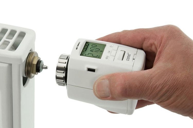 Das elektronische Heizkörperthermostat Comet Plus passt auf alle gängigen Ventile Das elektronische Heizkörperthermostat Comet Plus passt auf alle gängigen Ventile