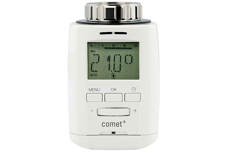 Das Eurotronic Comet Plus Heizkörperthermostat hilft beim effizienten Heizen Das Eurotronic Comet Plus Heizkörperthermostat hilft beim effizienten Heizen