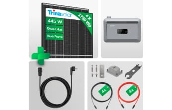 1800 Watt Balkonkraftwerk + Growatt NEXA 2000 Speicher