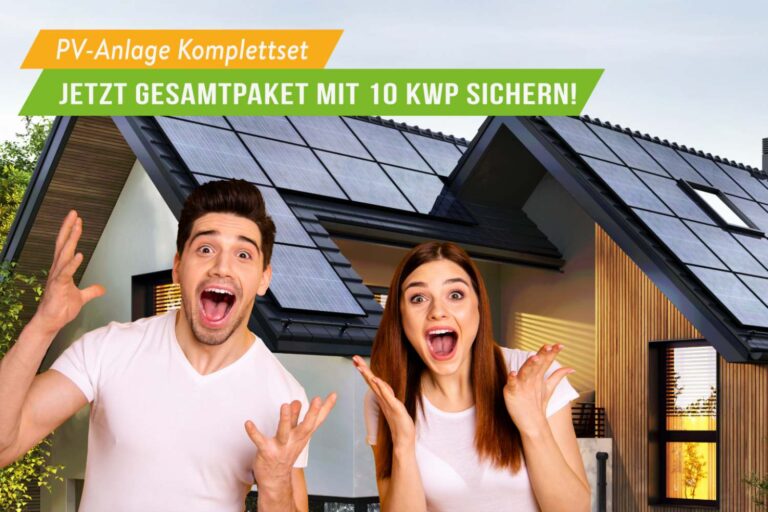 Wo gibt’s denn so was? Komplette PV-Anlage schon unter 2.400 €