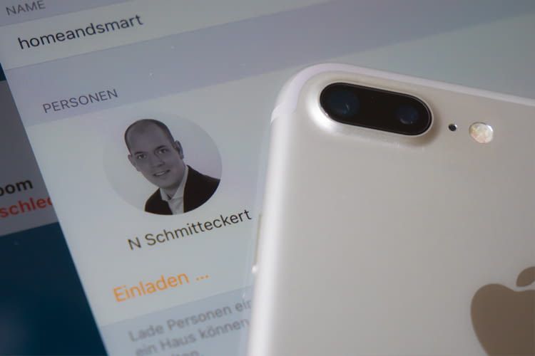 Auch die Nutzung von HomeKit mit mehreren Personen ist möglich Auch die Nutzung von HomeKit mit mehreren Personen ist möglich