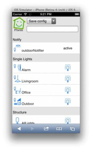 Fhem Darstellung auf dem Smartphone @fhem.de Fhem Darstellung auf dem Smartphone @fhem.de
