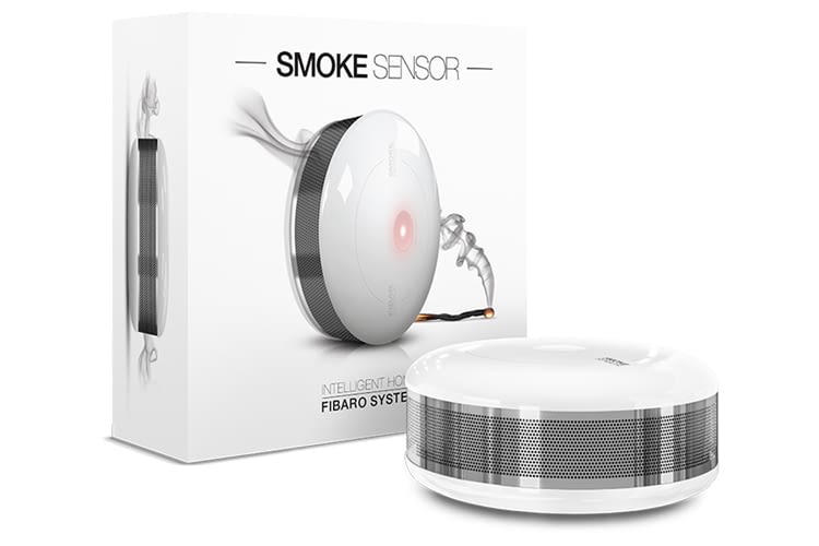 Der FIBARO Rauchmelder arbeitet fotoelektrisch Der FIBARO Rauchmelder arbeitet fotoelektrisch