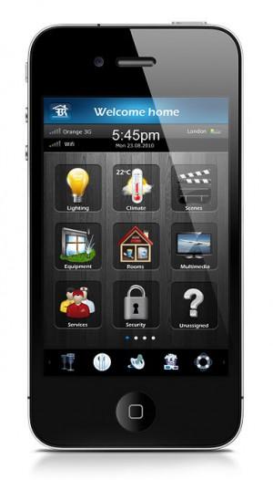 Smartphone Interfaces vom Fibaro Smart Home Systems (iOS) Smartphone Interfaces vom Fibaro Smart Home Systems (iOS)