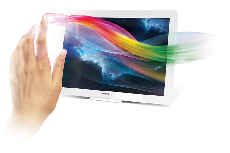 Die FIBARO Swipe Gestensteuerung ist mit HomeKit kompatibel Die FIBARO Swipe Gestensteuerung ist mit HomeKit kompatibel