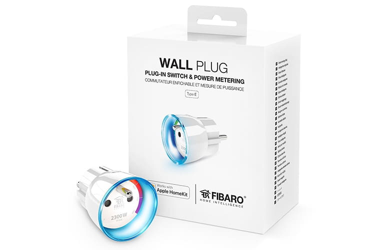 Der FIBARO Wall Plug hat einen LED-Leuchtring, der über Farben den Stromverbrauch anzeigt Der FIBARO Wall Plug hat einen LED-Leuchtring, der über Farben den Stromverbrauch anzeigt
