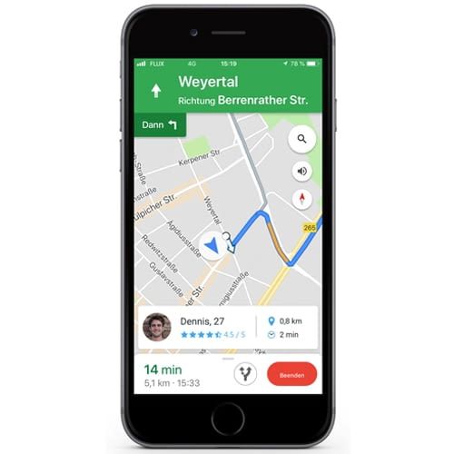 Integrierte Navigation zum Treffpunkt: Mitfahrgelegenheit leicht gemacht Integrierte Navigation zum Treffpunkt: Mitfahrgelegenheit leicht gemacht