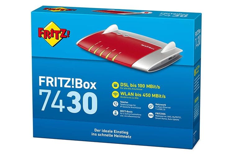 Fritz!Box WLAN Router 7430 Test Fritz!Box WLAN Router 7430 Test