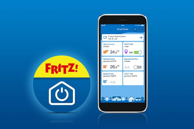 Zukünftig werden die AVM Smart Home Geräte mit der FRITZ!App Smart Home gesteuert Zukünftig werden die AVM Smart Home Geräte mit der FRITZ!App Smart Home gesteuert