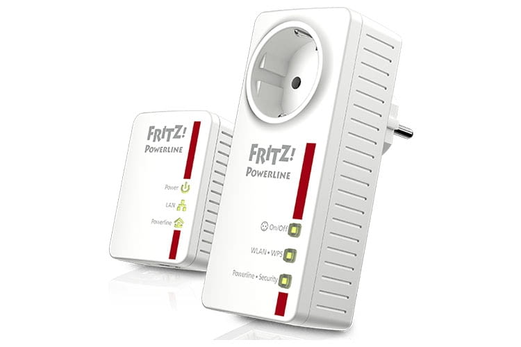 Für das volle Potenzial: FRITZ!Powerline Starterset mit FRITZ!Powerline 546E und 510E Für das volle Potenzial: FRITZ!Powerline Starterset mit FRITZ!Powerline 546E und 510E