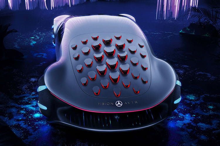 Mercedes-Benz zeigt auf der CES 2020 ein Auto, das in Zusammenarbeit mit den Machern des Films Mercedes-Benz zeigt auf der CES 2020 ein Auto, das in Zusammenarbeit mit den Machern des Films