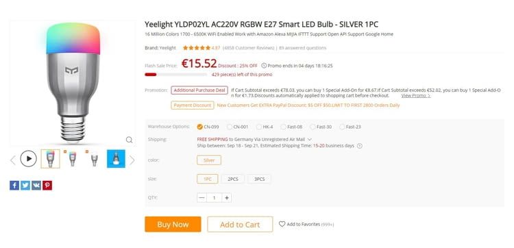 Bei einigen Produkten besteht die Möglichkeit das gewünschte Lager selbst zu wählen Bei einigen Produkten besteht die Möglichkeit das gewünschte Lager selbst zu wählen