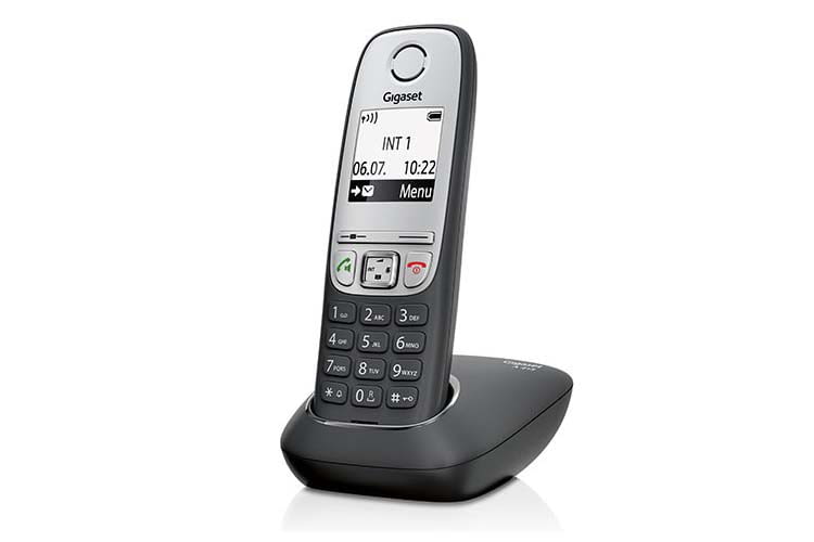 Das Gigaset A415 DECT-Telefon ist ein Basis-Telefon für die unkomplizierte Nutzung am Analog-Anschluss Das Gigaset A415 DECT-Telefon ist ein Basis-Telefon für die unkomplizierte Nutzung am Analog-Anschluss