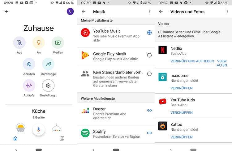 Vorbildlich: Die Google Home App ist intuitiv zu bedienen Vorbildlich: Die Google Home App ist intuitiv zu bedienen