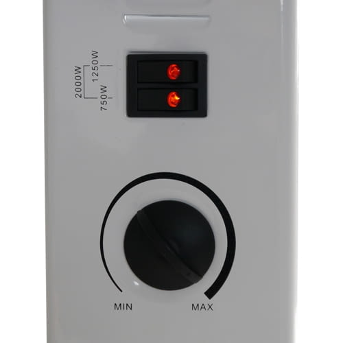 Drei Heizstufen und stufenlose Thermostatregelung: Grafner Elektro-Konvektor Drei Heizstufen und stufenlose Thermostatregelung: Grafner Elektro-Konvektor