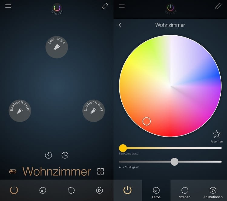 Mit der App lassen sich Einstellungen unkompliziert vornehmen und übertragen Mit der App lassen sich Einstellungen unkompliziert vornehmen und übertragen