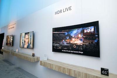 Abbildung HDR Live TV Samsung Abbildung HDR Live TV Samsung