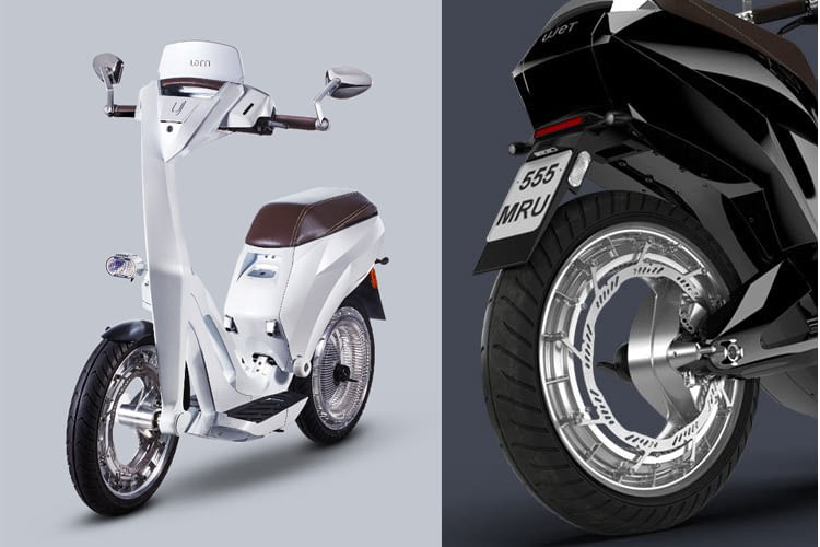 Der Akku bei Ujet ist komplett herausnehmbar und lässt sich wie ein Trolley rollen Der Akku bei Ujet ist komplett herausnehmbar und lässt sich wie ein Trolley rollen