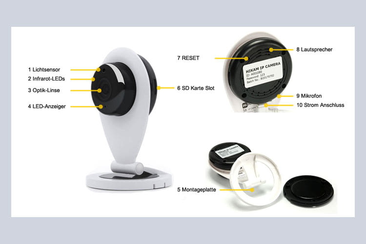 Bei HiKam S6 handelt es sich um ein Basismodell mit solider Ausstattung Bei HiKam S6 handelt es sich um ein Basismodell mit solider Ausstattung