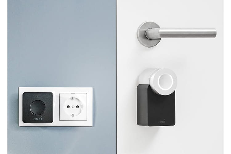 Optisch gefällt uns HomeTec Pro besser als Nuki Smart Lock und Bridge Optisch gefällt uns HomeTec Pro besser als Nuki Smart Lock und Bridge