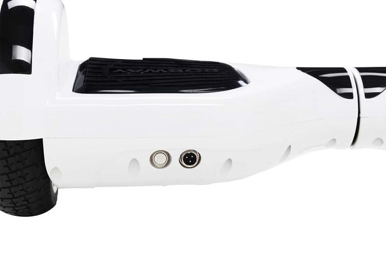 Das Hoverboard Robway W1 wird meist schon geladen geliefert Das Hoverboard Robway W1 wird meist schon geladen geliefert