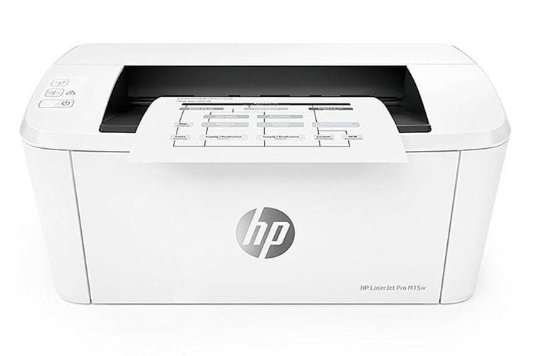 HP LaserJet Pro M15w schafft bis zu 19 Seiten in der Minute HP LaserJet Pro M15w schafft bis zu 19 Seiten in der Minute