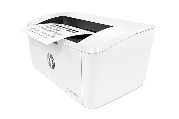 In das Ausgabefach des HP LaserJet Pro M15w passen bis zu 100 Blatt Papier In das Ausgabefach des HP LaserJet Pro M15w passen bis zu 100 Blatt Papier