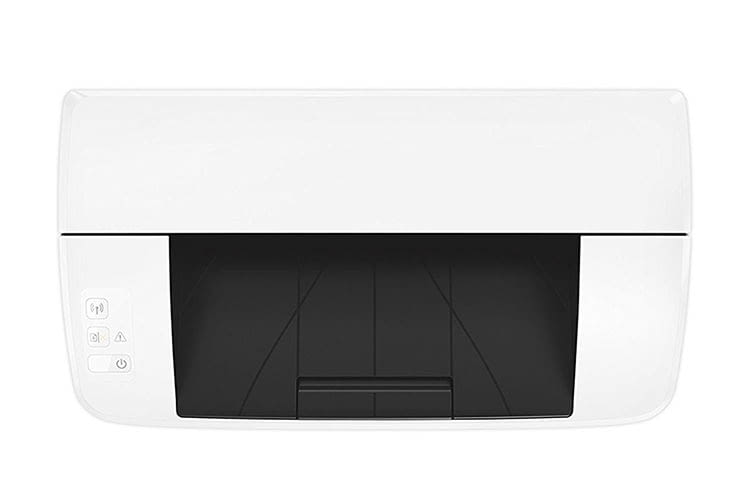Die Grundfläche des HP LaserJet Pro M15w entspricht in etwa einem DIN A4 Papier Die Grundfläche des HP LaserJet Pro M15w entspricht in etwa einem DIN A4 Papier