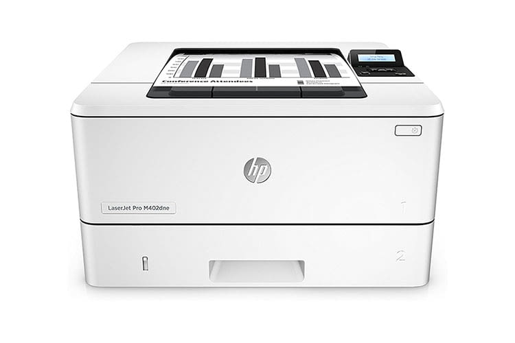Exzellentes Preis-Leistungsverhältnis für einen Bürodrucker: HP LaserJet Pro M402dne Exzellentes Preis-Leistungsverhältnis für einen Bürodrucker: HP LaserJet Pro M402dne