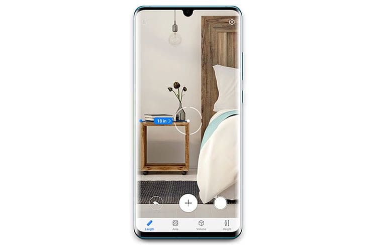Die HUAWEI TOF-Kamera kann Länge, Breite und Tiefe von Objekten ausmessen Die HUAWEI TOF-Kamera kann Länge, Breite und Tiefe von Objekten ausmessen