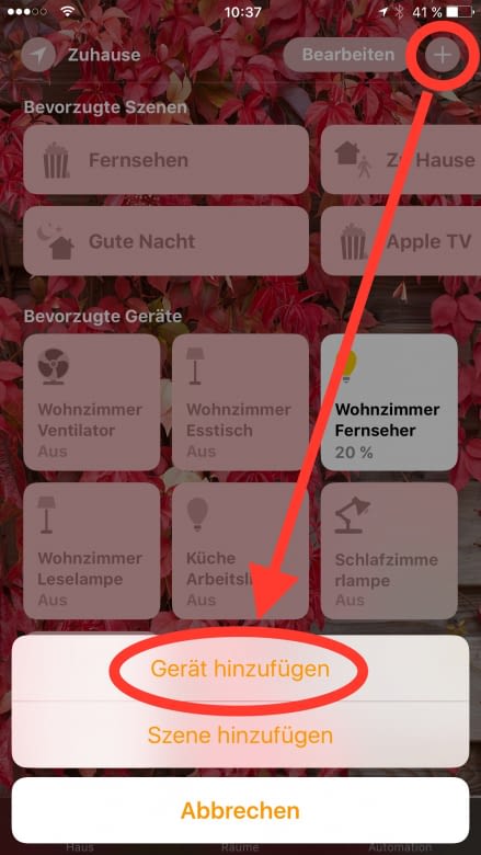 Mithilfe des HomeKit-Codes lässt sich die Hue-Bridge kinderleicht in HomeKit einbinden Mithilfe des HomeKit-Codes lässt sich die Hue-Bridge kinderleicht in HomeKit einbinden