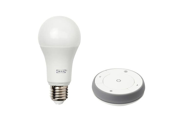 Das IKEA TRADFRI Dimmer Set ermöglicht stufenloses Dimmen der Beleuchtung Das IKEA TRADFRI Dimmer Set ermöglicht stufenloses Dimmen der Beleuchtung