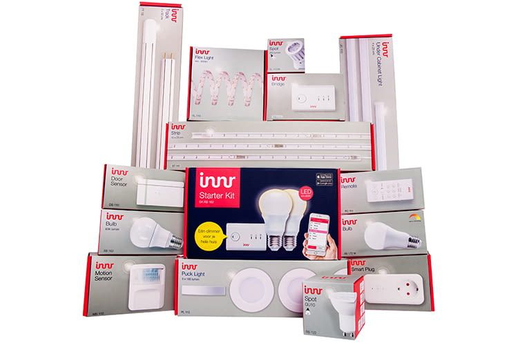 Das Innr Lichtsystem wartet mit vielen LED-Leuchtmitteln und Zubehör auf Das Innr Lichtsystem wartet mit vielen LED-Leuchtmitteln und Zubehör auf